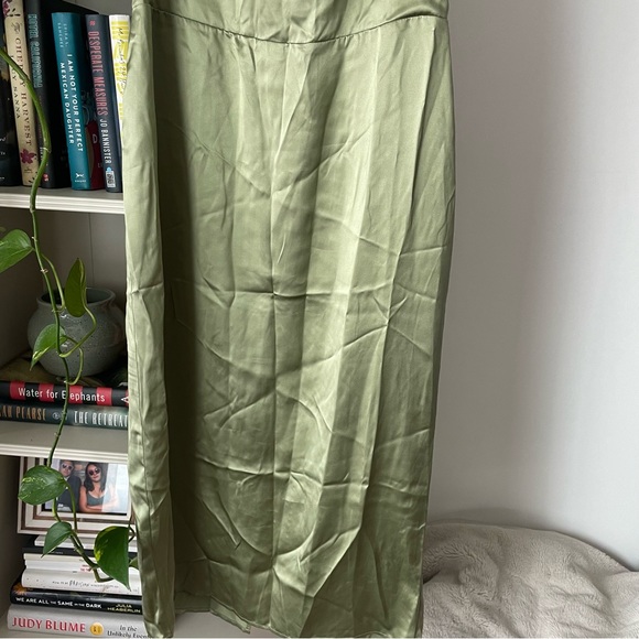 Reformation Oaklie Silk Slip Midi Dress - Picture 7 of 11